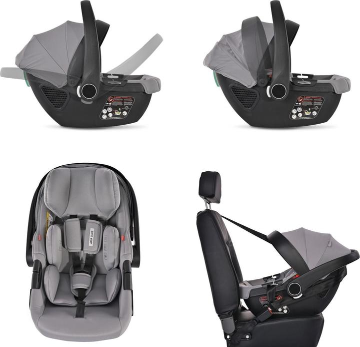 Actual product image Lorelli i-Size Aria Luxe infant car seat (Baby car seat, ECE R129/i-Size Standard)