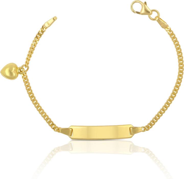 Actual product image Muau Heart (14 cm, 750/18 K Gold)
