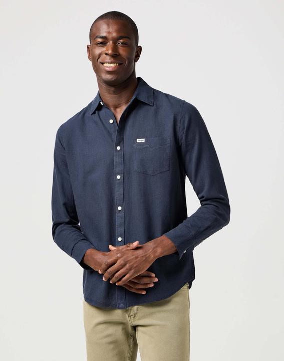 Immagine prodotto Wrangler Leinenhemd 1 Pkt Shirt (L)