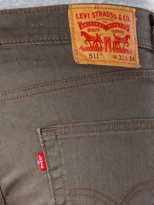 Actual product image Levis 511 Jeans new khaki 3D (W36/L34)