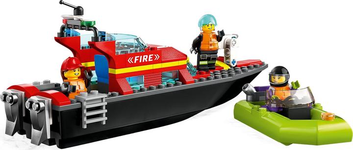 Immagine prodotto LEGO 60373 Barca a fuoco (60373, LEGO City)