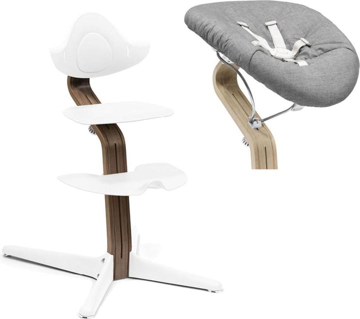 Immagine prodotto Stokke Sedia Nomi Walnut con set neonato incluso (Seggiolone)