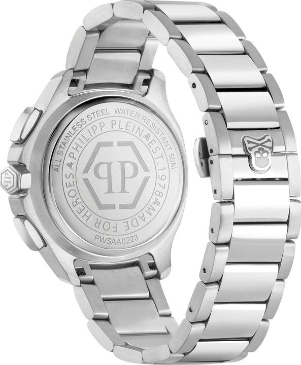 Produktbild Philipp Plein PWSAA0223 High-Conic Chronograph Herrenuhr 44mm 5ATM (Chronograph, 44 mm)