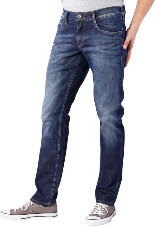 Actual product image Mustang Oregon Tapered crinkle dark rinse (W36/L30)