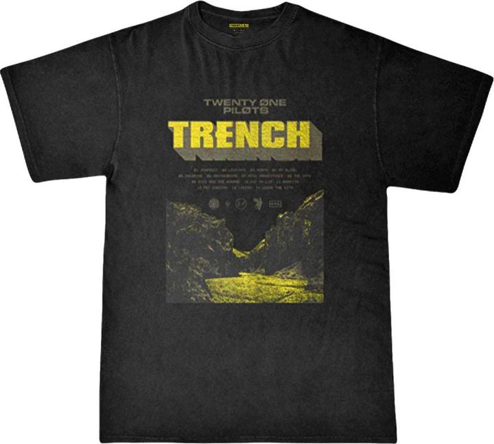 Twenty one pilots Trench Cliff TShirt (XL)