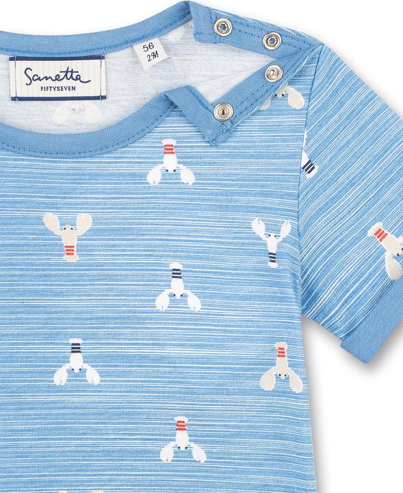 Produktbild Sanetta Baby T-Shirt Little Lobster Allover (68)