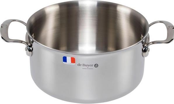 Produktbild de Buyer Affinity Bratentopf (24 cm, Bräter + Schmortopf, Edelstahl)