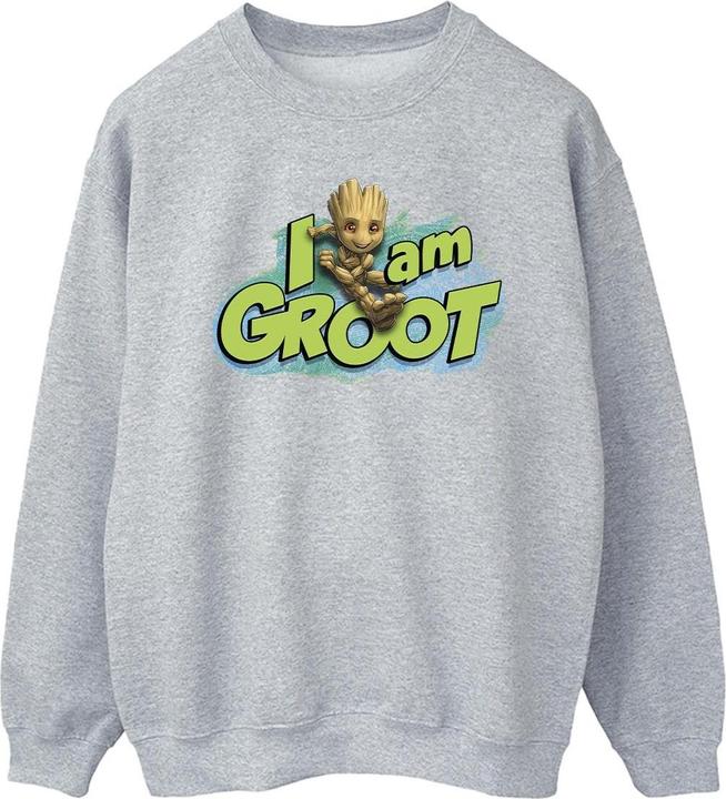 Immagine prodotto Guardians Of The Galaxy I Am Groot Jumping Felpa Uomo (XXL)