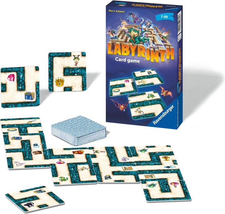 Image du produit Ravensburger Jeu de cartes du labyrinthe (Italien)