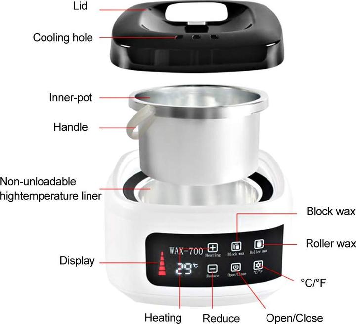 Produktbild Hurrise Wachsheizung (500 ml)