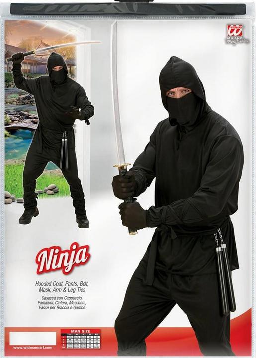 Produktbild Widmann Ninja Kostüm (L)