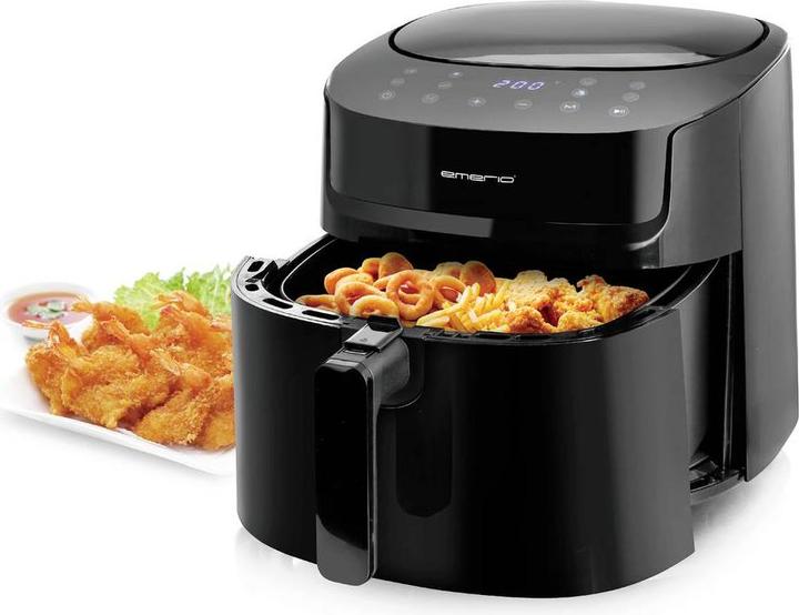 Actual product image Emerio Hot Air Fryer, Smart Fryer, 7,2L,black,Cool t