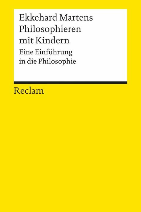 Produktbild Philosophieren mit Kindern (Deutsch, Ekkehard Martens, 1999)