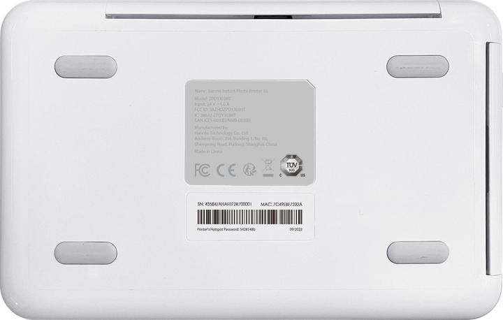 Image du produit Xiaomi Imprimante photo instantanée 1S Set EU (Transfert thermique direct / transfert thermique, Couleur)