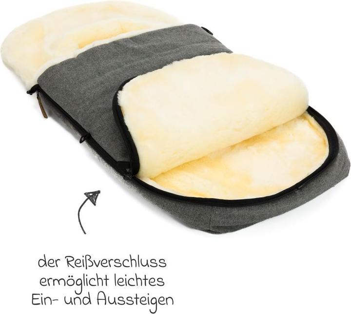 Produktbild Fillikid Fusssäcke für Kinderwagen & Buggys Lammwoll-Fusssack Makalu Wool für Buggy, Sport-