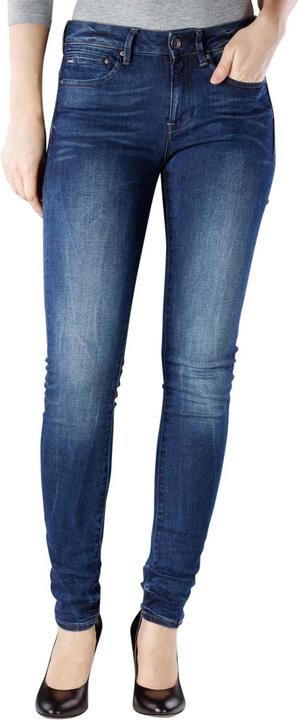 Immagine prodotto G-Star Midge Zip Mid Skinny Jeans scuro invecchiato (W28/L30)