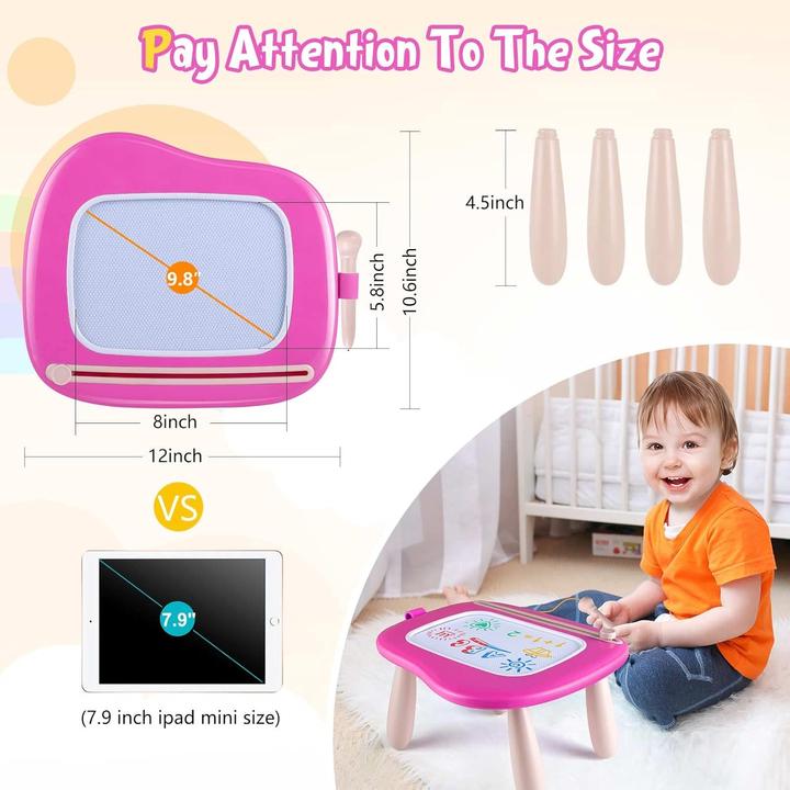 Immagine prodotto Activity Board Giocattoli per bambini da 1 anno, Lavagna magnetica per dipingere Lavagna magica Lavagna colorata