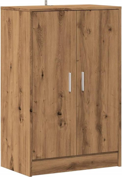 Produktbild VidaXL Schuhschrank Schuhregal Schuhaufbewahrung Schuhkommode Artisan-Eiche (60 x 35 x 92 cm)