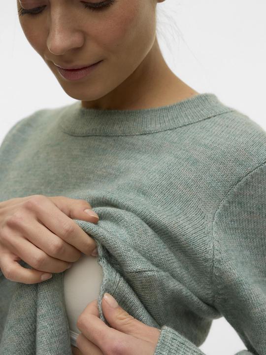 Actual product image Mamalicious Normal geschnitten Rundhals Pullover Gestricktes Oberteil (S)