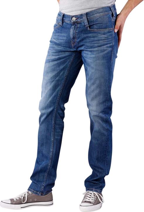 Mustang Oregon Tapered Jeans crinkle used rinse