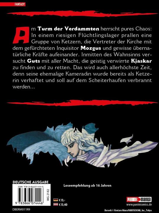 Produktbild Panini Berserk Max 11 (Deutsch, Kentaro Miura, 2007)