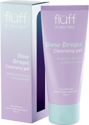 Fluff In Your Soul Dew Drops Face Wash Gel With Amethyst And Niacinamide. 100Ml (Gel, 100 ml)