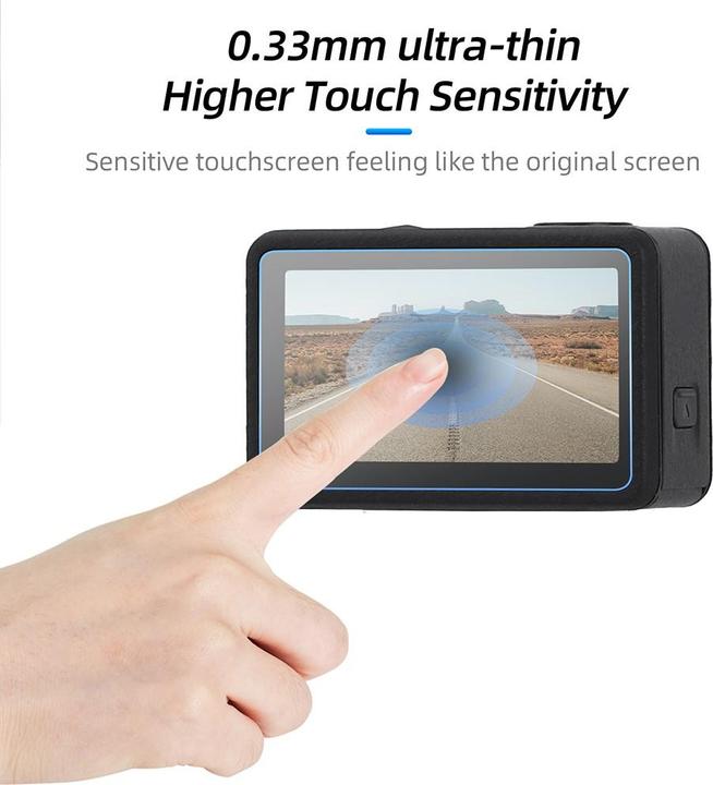 Image du produit Sunnylife Kit de verre blindé 3 en 1 (Osmo Action 5 Pro)