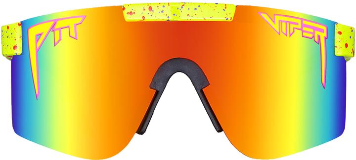 Actual product image Pit Viper The 1993 Polarized Double Wide (Yellow, Yellow)