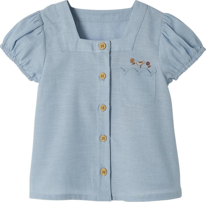 Produktbild Vertbaudet Mädchen Baby-Set: Bluse & Shorts (62)