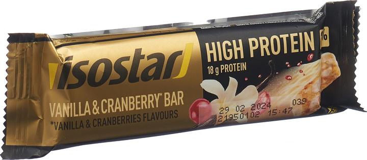 Actual product image Isostar High Protein (Vanilla, Cranberry, 1 pcs., 55 g)
