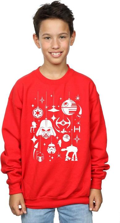 Actual product image Star Wars Boys Christmas Decorations Sweatshirt (140, 146)