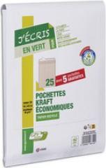 Produktbild GPV Versandtaschen Green ECO, C5, 162 x 229 mm, braun