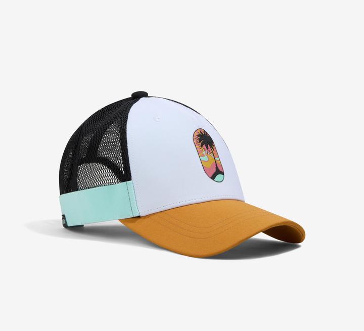 Immagine prodotto Kipsta Cappellino da beach volley da donna/uomo - Trucker bianco/marrone (Taglia unica)