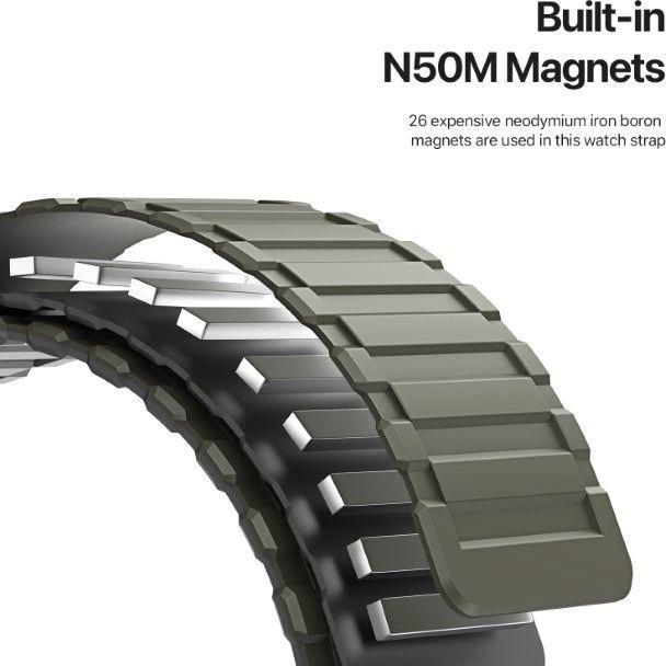 Produktbild Dux Ducis KJ Armband (42 mm, 45 mm, 44 mm, 49 mm, Silikon)