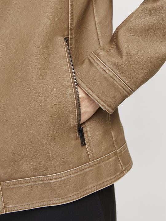 Actual product image Jack & Jones Jjewarner Washed Pu Jacket Noos (XL)