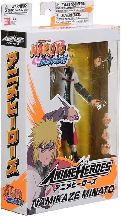 Produktbild Bandai Naruto Shippuden Anime Heroes – Minato Namikaze