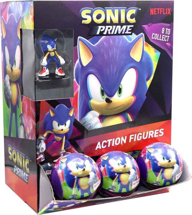 Immagine prodotto Boti Le action figure di Sonic Prime in capsula