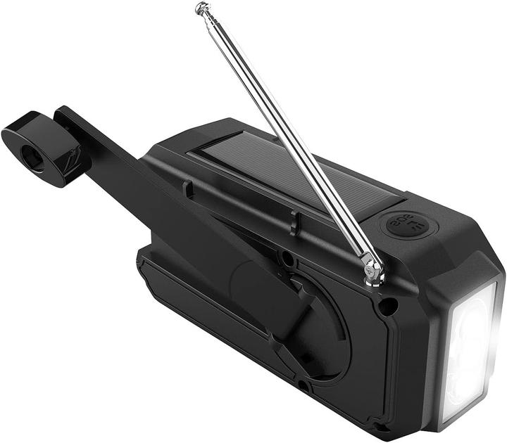 Actual product image Infactory Solar and dynamo case radio (FM, AM)