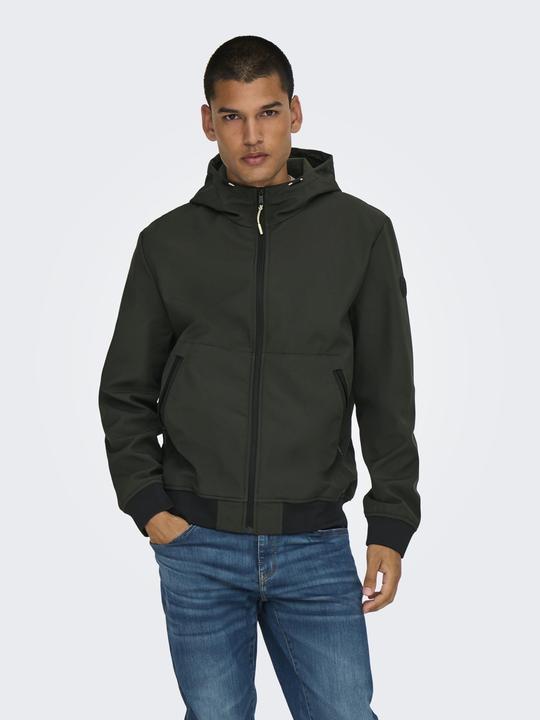 Produktbild Only & Sons Onsbowie Softshell Bomber Otw Noos (L)