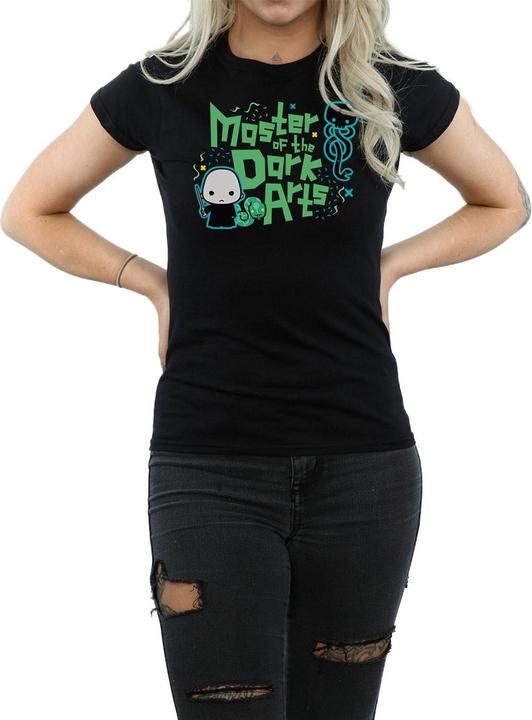 Actual product image Womens/Ladies Voldemort Dark Arts Junior Cotton T-Shirt (S)
