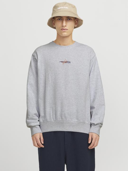 Produktbild Jack & Jones Jjecharge Graphic Sweat O-N Styd Aw24 Ln (XXL)