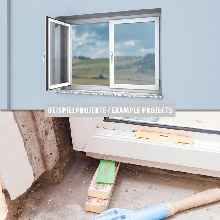 Produktbild Tox Verglasungsklötze 24x100 mm Window Distance 1 mm (50 Stk.) (50 Stk.)