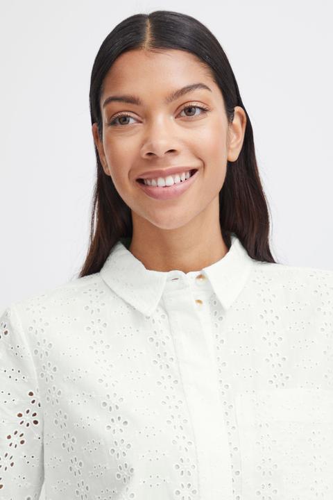 Actual product image B.young BYFENNI CROPPED BLOUSE 20814597 (40)