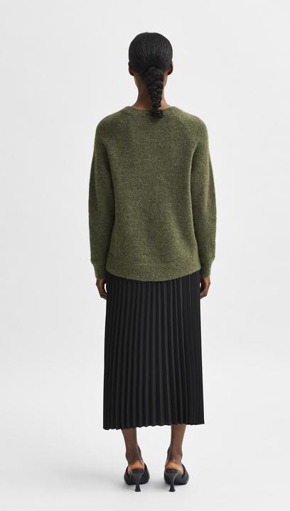 Actual product image Selected Femme Crew neck wool sweater (XXL)