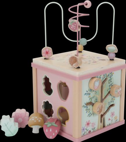 Image du produit Little Dutch Aktivitätenwürfel Fairy Garden mit Motorikschleife