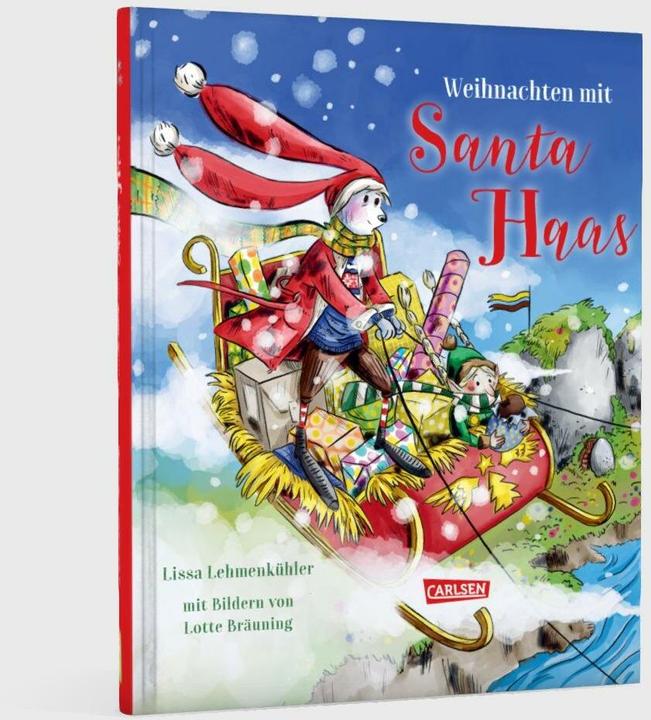 Actual product image Christmas with Santa Haas (Lissa Lehmenkühler, Lotte Bräuning, German)