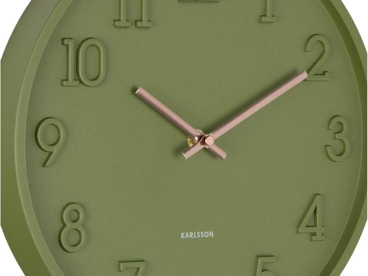 Produktbild Karlsson Wanduhr Calma 30 x 3.8 cm, Grün, Form (30 cm)