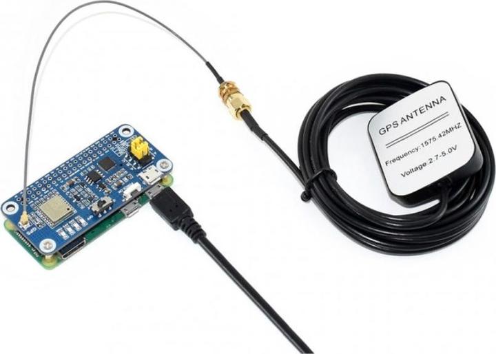Actual product image WaveShare L76X Multi-GNSS / GPS / BDS / QZSS HAT for Raspberry Pi