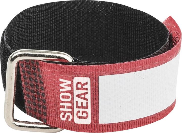 Produktbild Showgear Snap Fastener 20x200 Red 10 pieces (Klettkabelbinder, 200 mm, 10 Stk.)