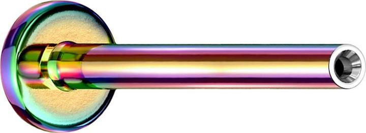 Produktbild Star Piercing Micro Threadless Labret-Stab farbig (Titan G23, ohne Messing)